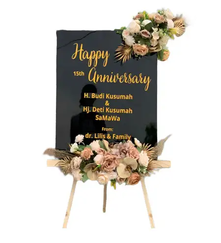 Papan Bunga Akrilik Malanggah